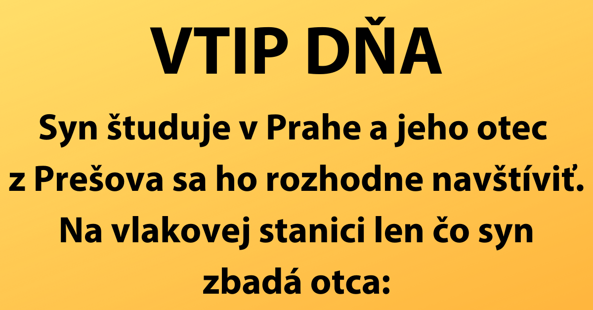 VTIP DŇA: Ako prišli chlapci z východu do veľke Prahy