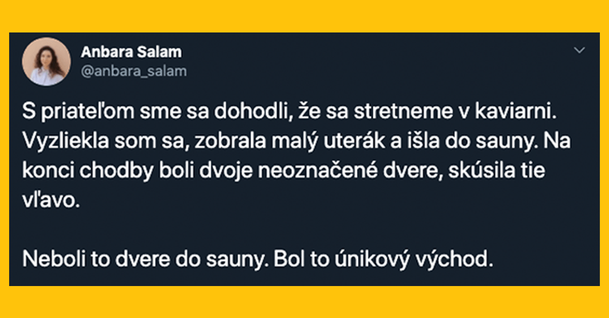 Žena zverejnila zábavný príbeh, ako sa nahá zasekla v nemeckých kúpeloch