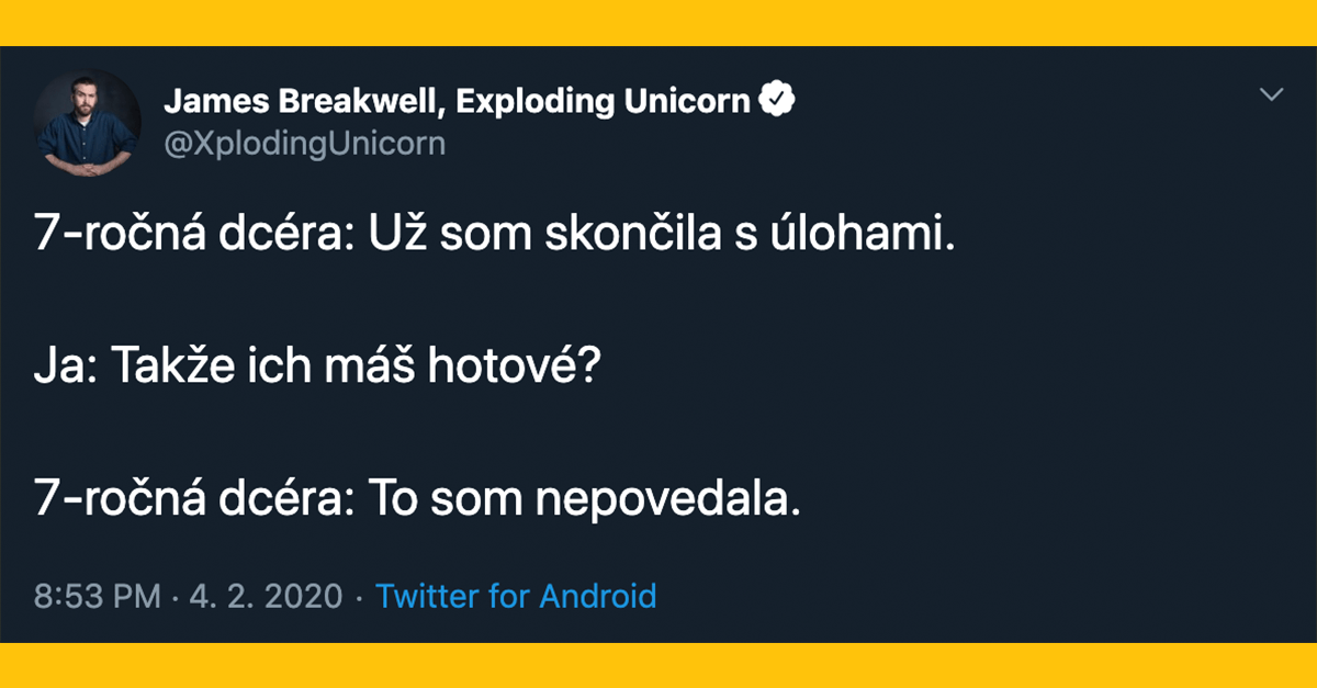 10 tých najlepších priznaní rodičov za mesiac február