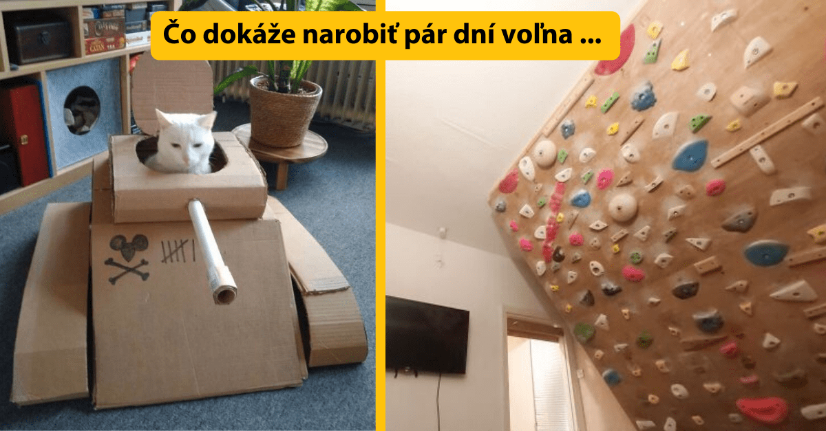 Ľudia sa už počas karantény začínajú nudiť a vzniklo z toho pár zábavných výmyslov