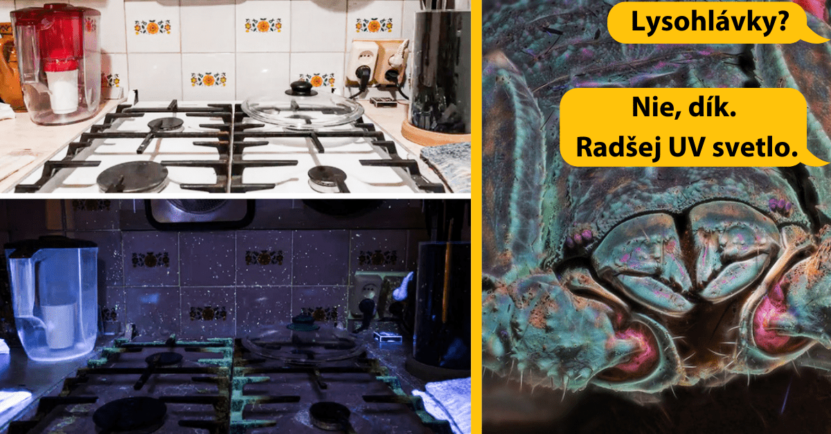 Veci z každodenného života, ktoré pod UV svetlom strácajú ich bežnú vizáž