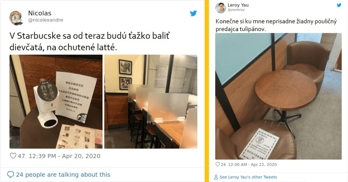 Ľudia z Ázie nám ukazujú, ako to bude vyzerať po znovuotvorení reštaurácií