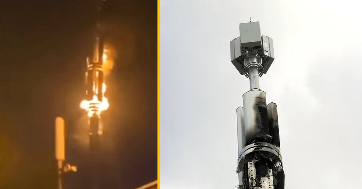 Briti stále veria hoaxom, že 5G vysielače šíria koronavírus. Podpálili ich už viacej ako 100