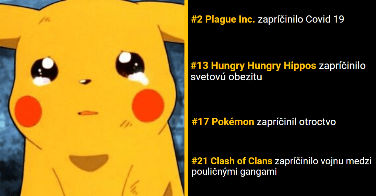 Reddit užívatelia reagujú na to, že GTA zapríčinilo násilie vo svete. Čo za problémy potom zapríčinili ostatné hry?