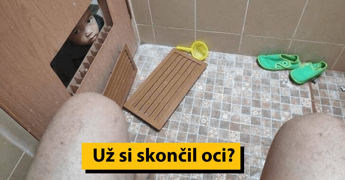 16 obrázkov detí, pri ktorých si rodičia museli zachovať poriadne chladnú hlavu