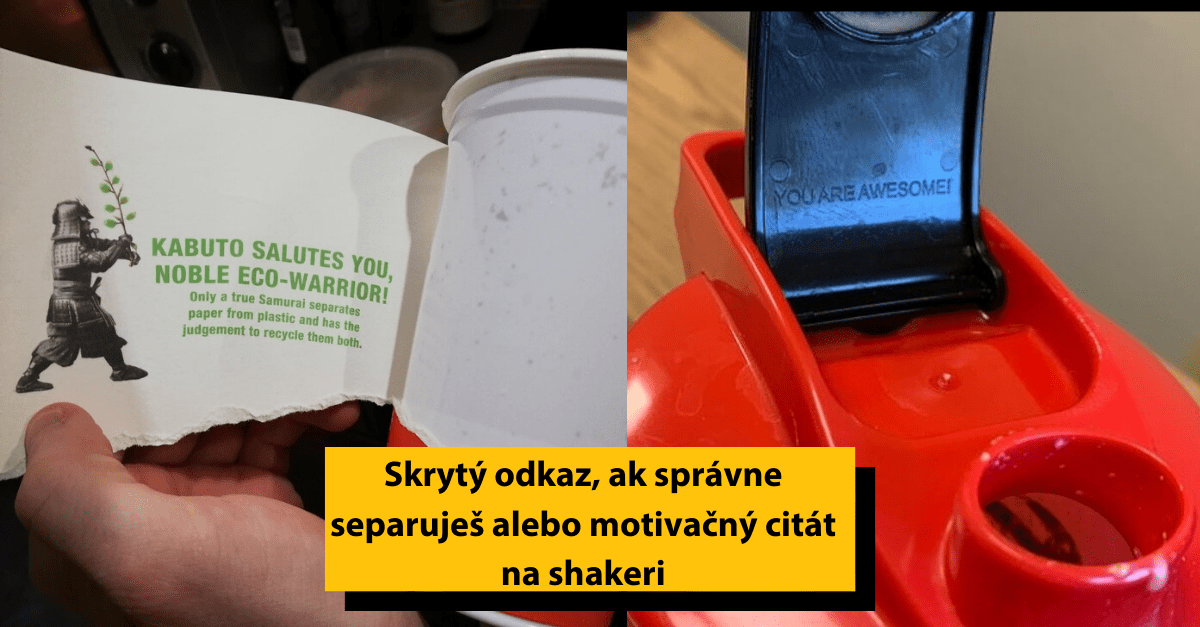 21 tajných odkazov na produktoch, ktoré by ste tam určite nečakali