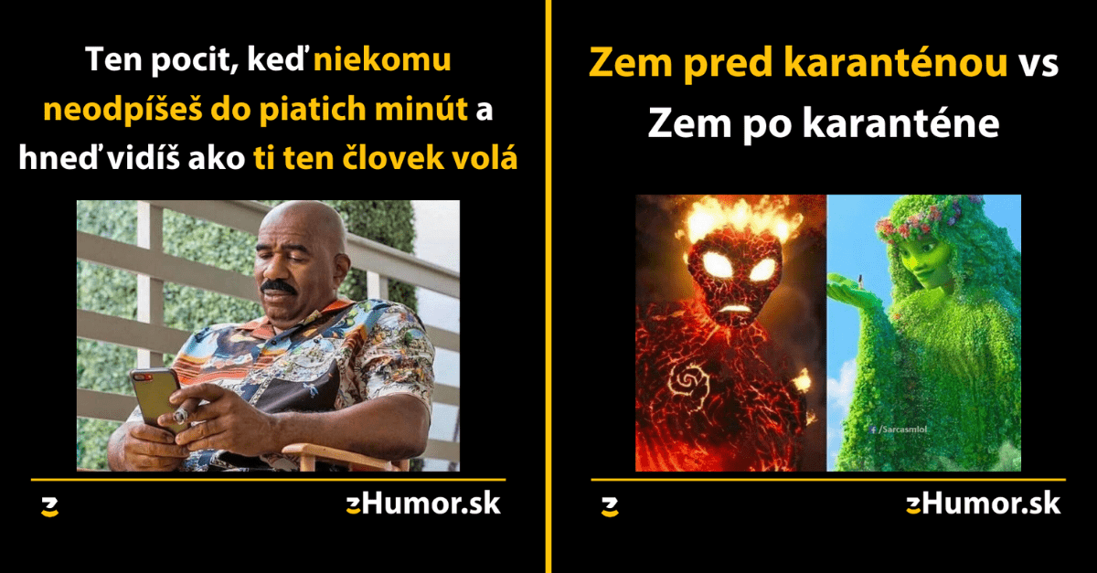 Zopár memečiek, ktoré vznikli, aby ti spríjemnili dnešný deň #866 : Zem si konečne oddýchla.