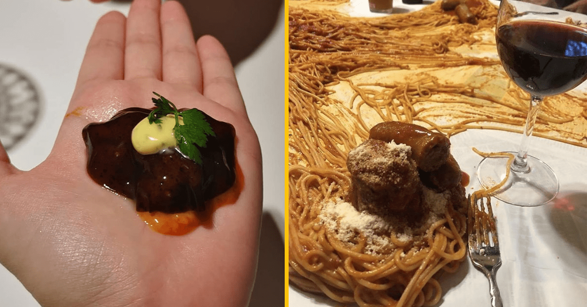 Zopár ľudí, ktorí by radšej dostali úplne obyčajný tanier a pohár, namiesto týchto katastrôf