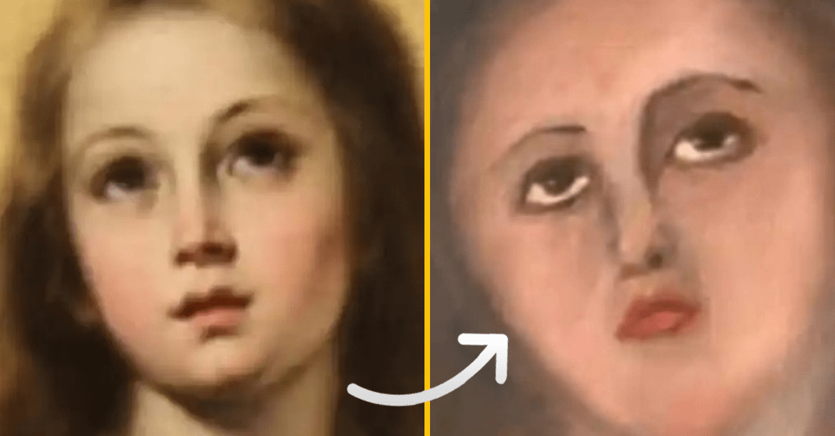 Zberateľ si dal zreštaurovať vzácny obraz. Jeho renovácia však nedopadla úplne podľa predstáv