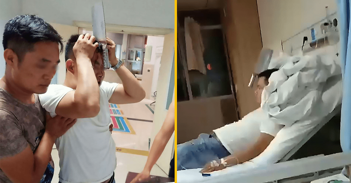 Muž prišiel do nemocnice so zaseknutým sekáčikom na mäso v čele