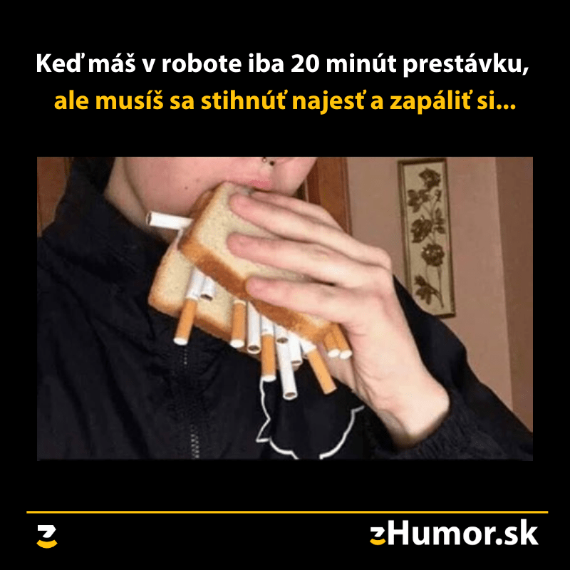 20-minutová prestávka