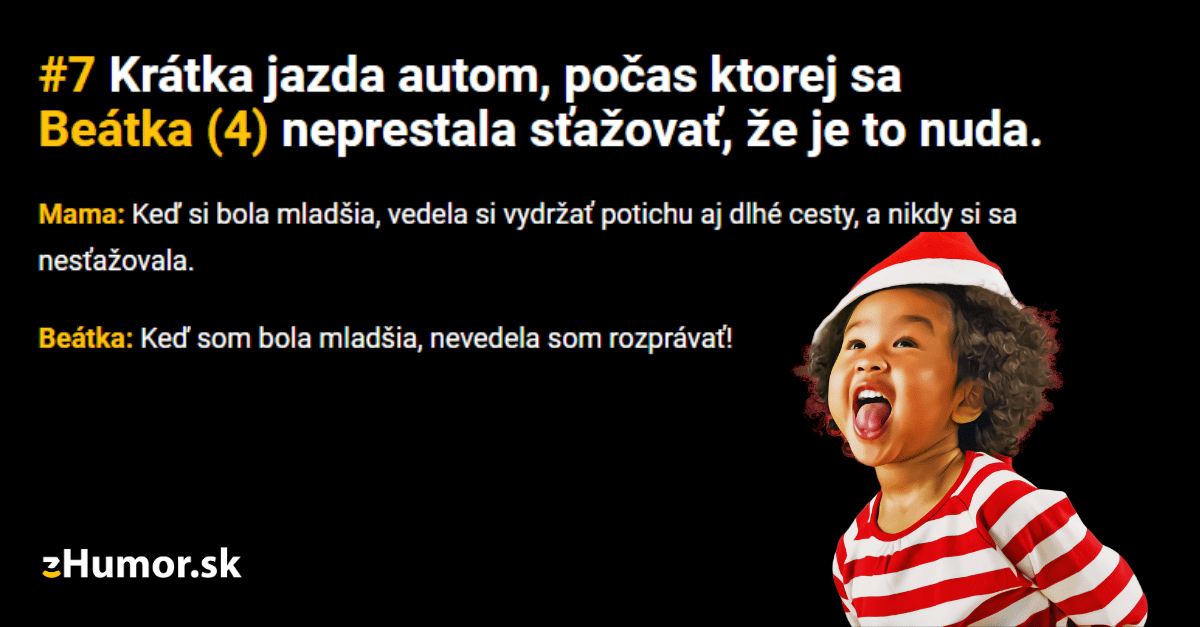 10 detí, ktoré to svojimi hláškami dostanú každého