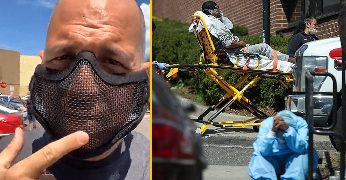 Protestujúci proti rúškam začali nosiť rúška, ktoré ich vraj neochránia pred koronavírusom