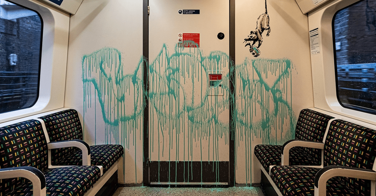 Londýnsky dopravný podnik omylom odstránil Banksyho dielo. Malo hodnotu viac ako 8 miliónov eur