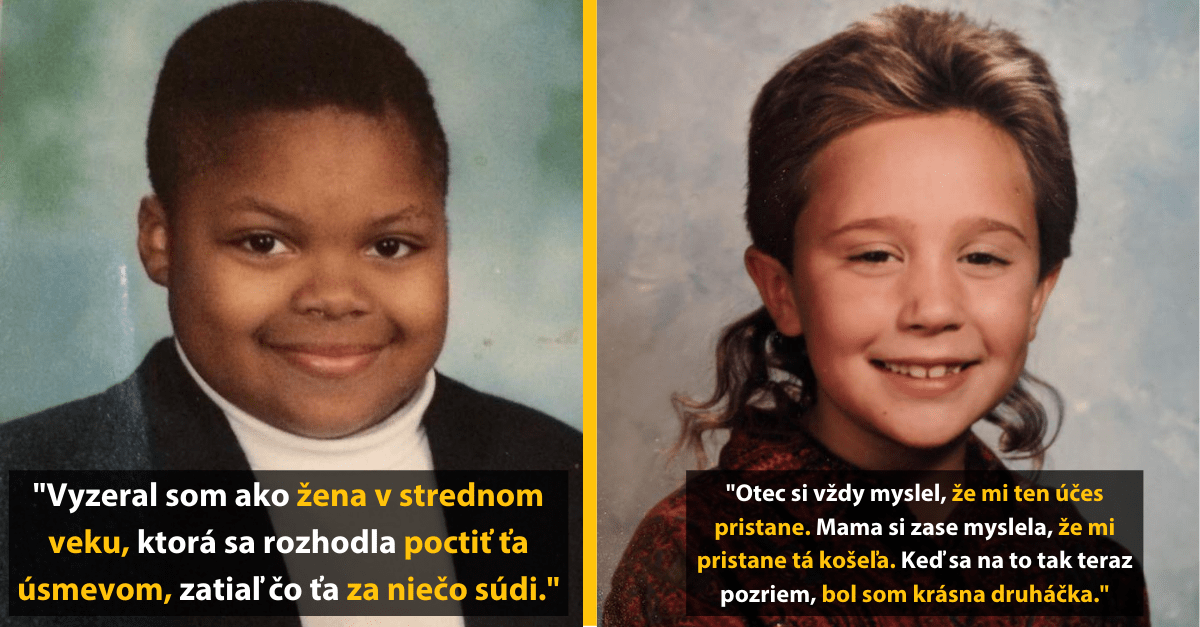 12 ľudí, ktorí sa odvážili zdieľať svoje najtrápnejšie fotky z minulosti