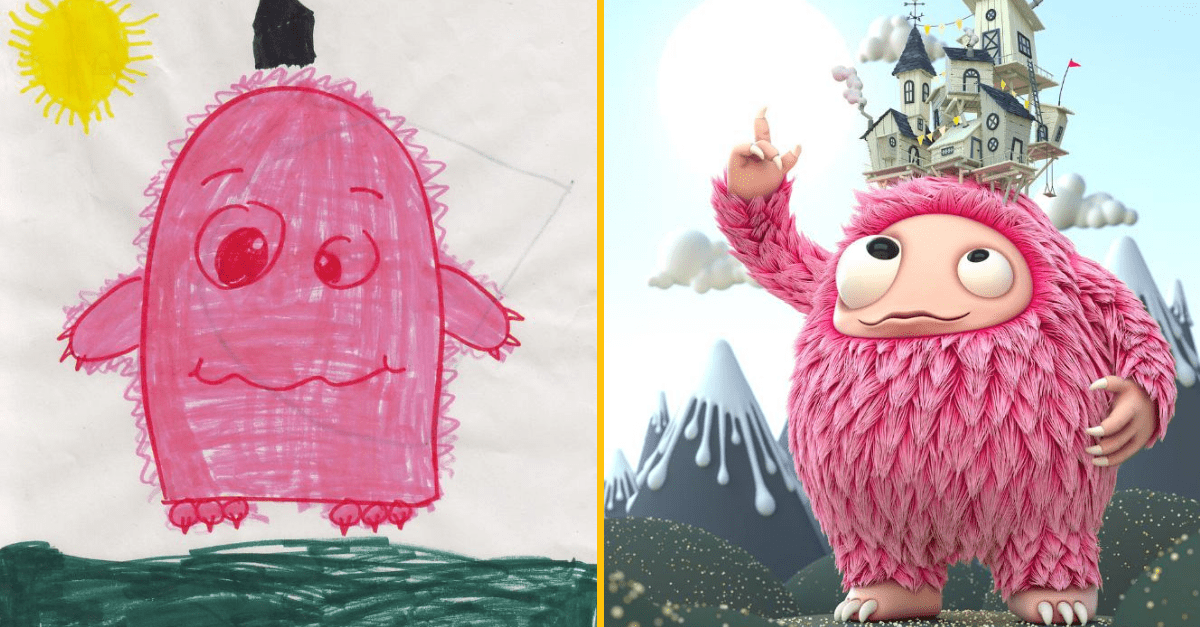 „Projekt Príšerky“ – profesionálni umelci pretvárajú detské čmáranice na skvelé rozprávkové postavy