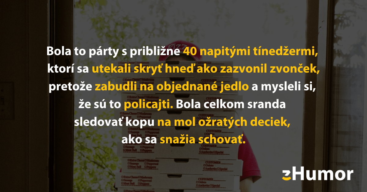 5 podivných príbehov poslíčkov pizze