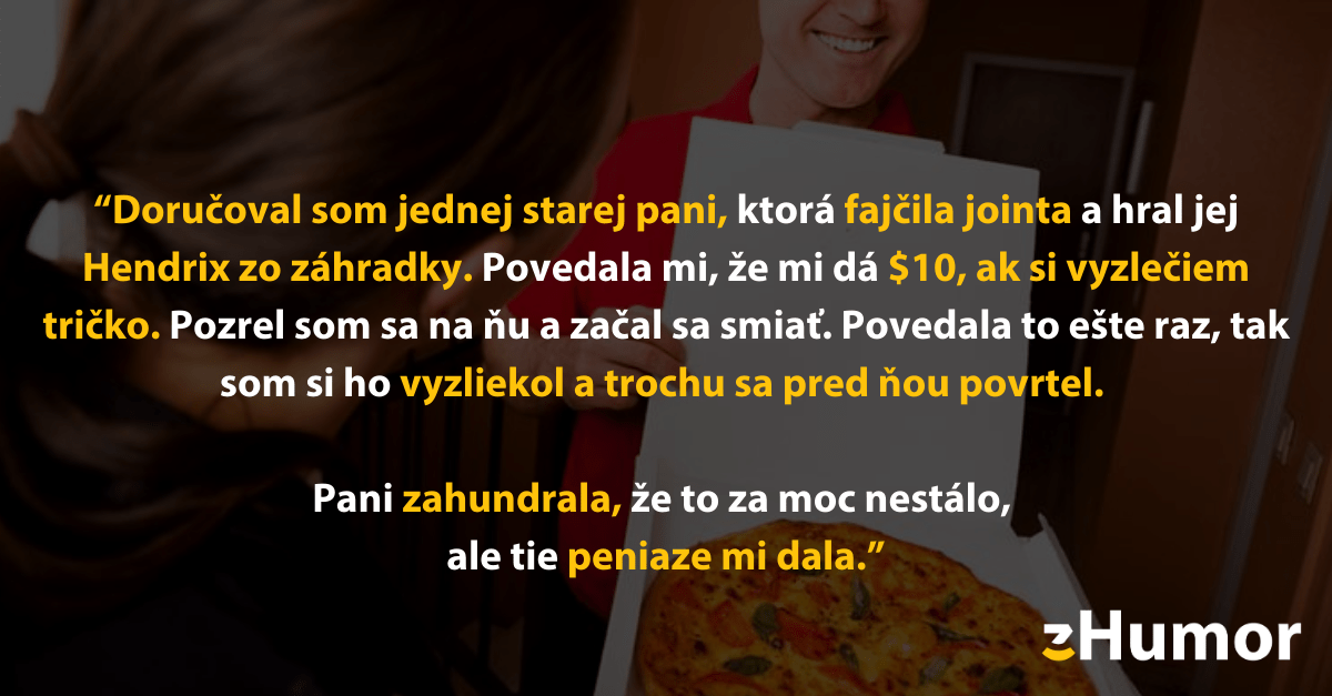 5 spovedí poslíčkov, ktorí si pri rozvoze zažili totálne bomby