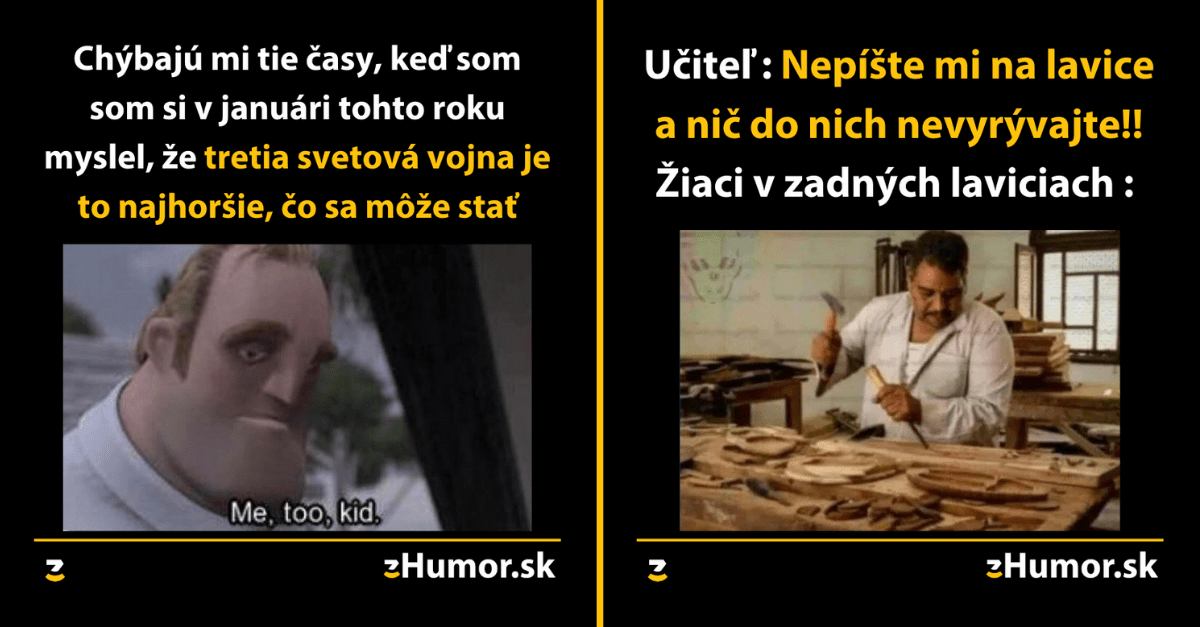 Zopár memečiek, ktoré vznikli, aby ti spríjemnili dnešný deň #911 : A opäť do školy.