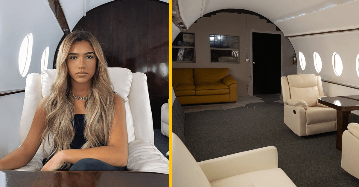 Influencerky si prenajímali štúdio, aby mohli nafotiť falošné fotky z „luxusného súkromného lietadla“