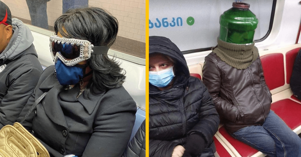 Tie najdivnejšie “rúška”, aké kedy svet videl (15 zábavných obrázkov)