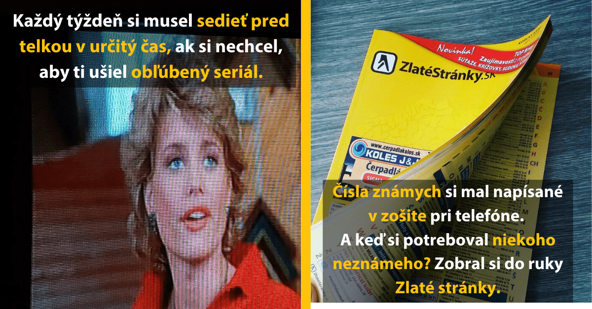 Čo bolo v roku 2000 úplne bežné, ale v 2020 to už vyzerá totálne čudne?