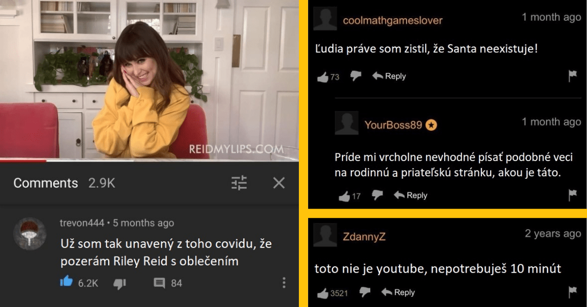 Komentáre na známej stránke pre dospelých sú čisté šialenstvo a v tejto kompilačke si pozriete tie najlepšie z nich