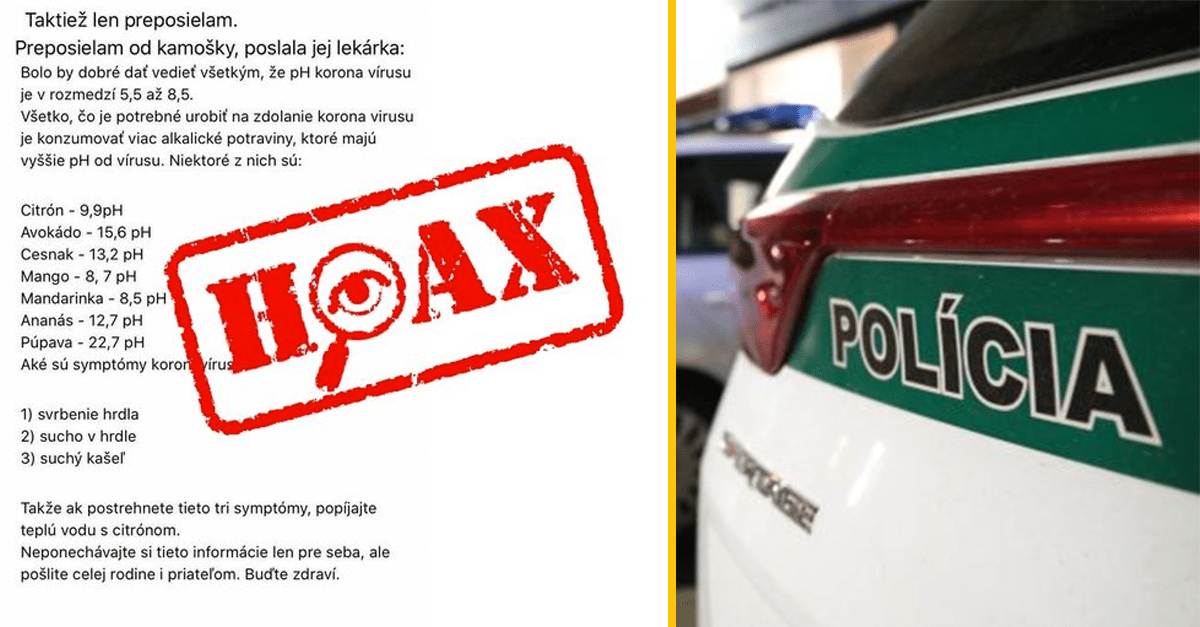 Slováci vraj vymysleli jedinečný púpavový liek na koronavírus. Polícia vyvracia nezmyslený hoax