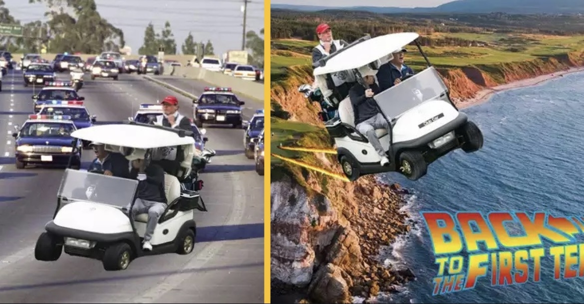 Internet sa pustil do golfovej fotografie Donalda Trumpa. Výsledky ťa dostanú (15 obrázkov)