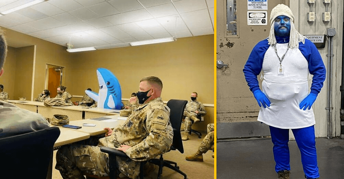 15 ľudí, ktorí si do práce zobrali masky, no nakoniec v tom zostali úplne sami