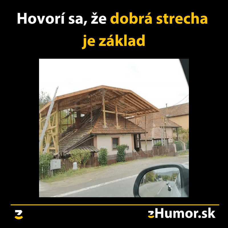 Dobrá strecha je základ