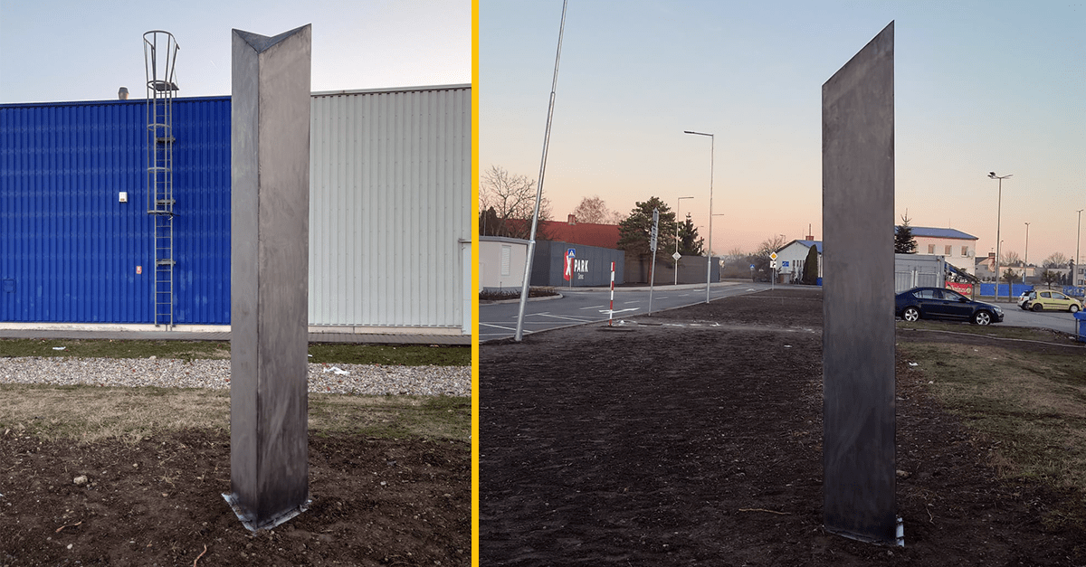 Záhadný monolit sa objavil aj na Slovensku. Vyzerá však trošku nízkorozpočtovo