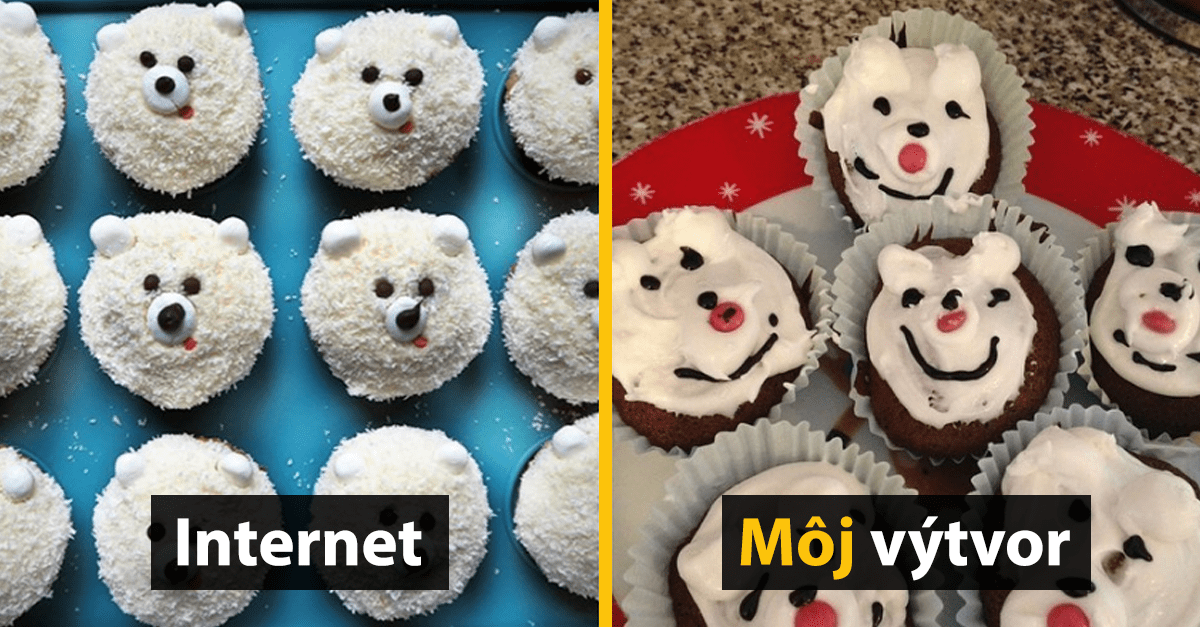 15 zábavných nepodarkov, ktoré vznikli pri vianočnom pečení