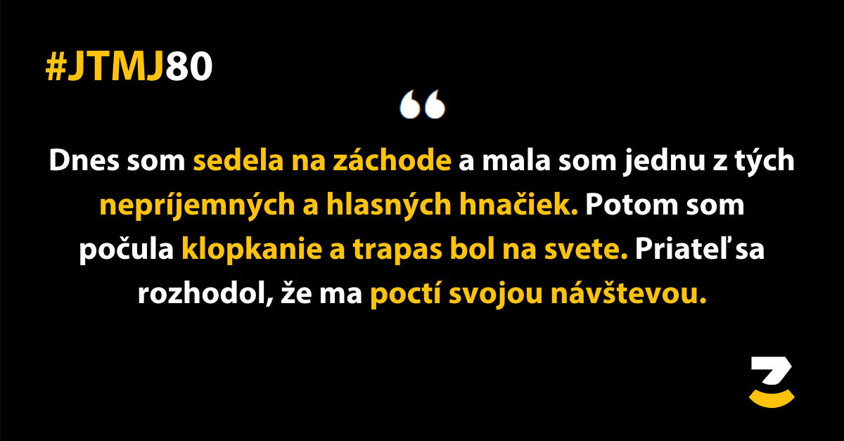 JTMJ: Príbehy, ktoré píše sám život #80