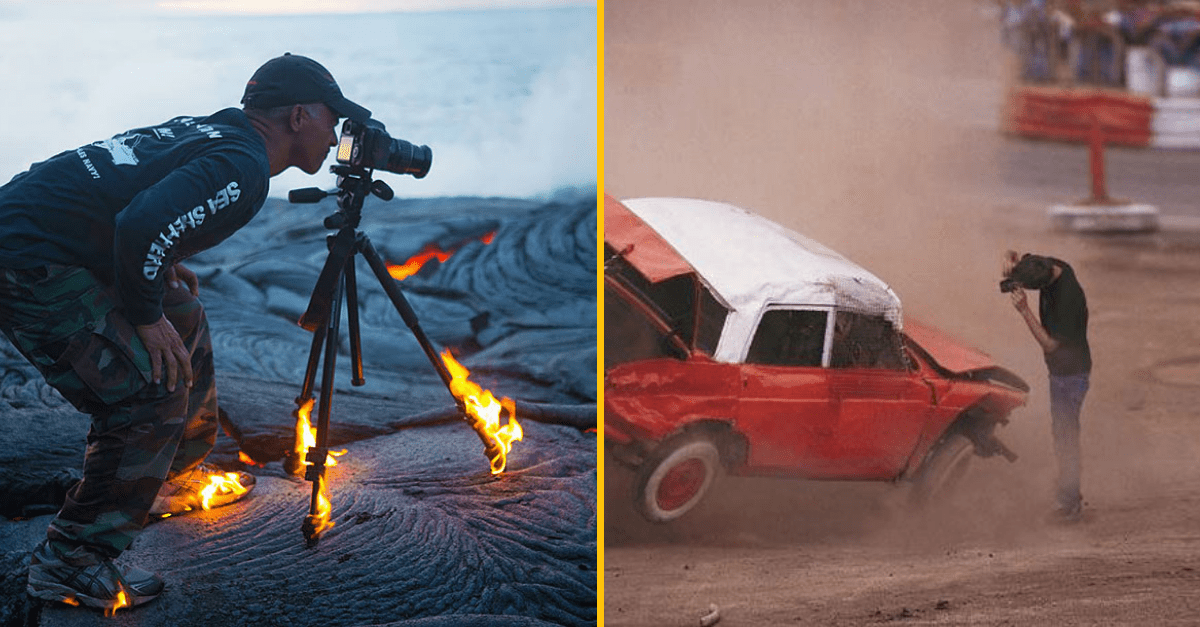 22 odhodlaných fotografov, ktorí sa neboja pre dokonalú fotografiu urobiť čokoľvek