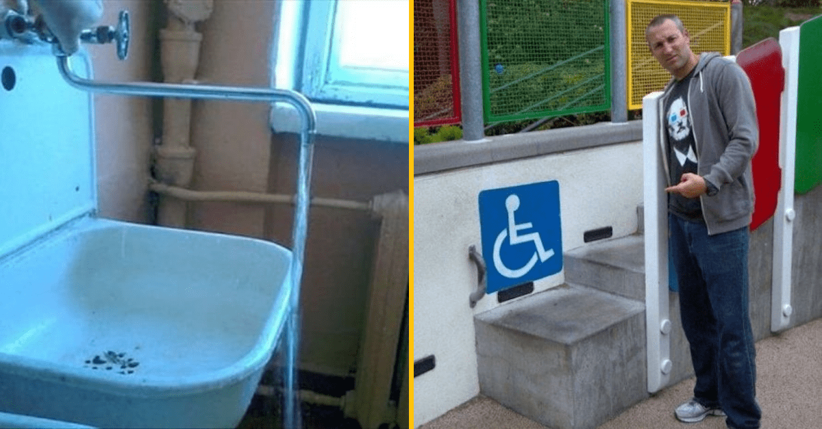 35+ fotografií, kde uvidíte tie najviac fušerské stavby