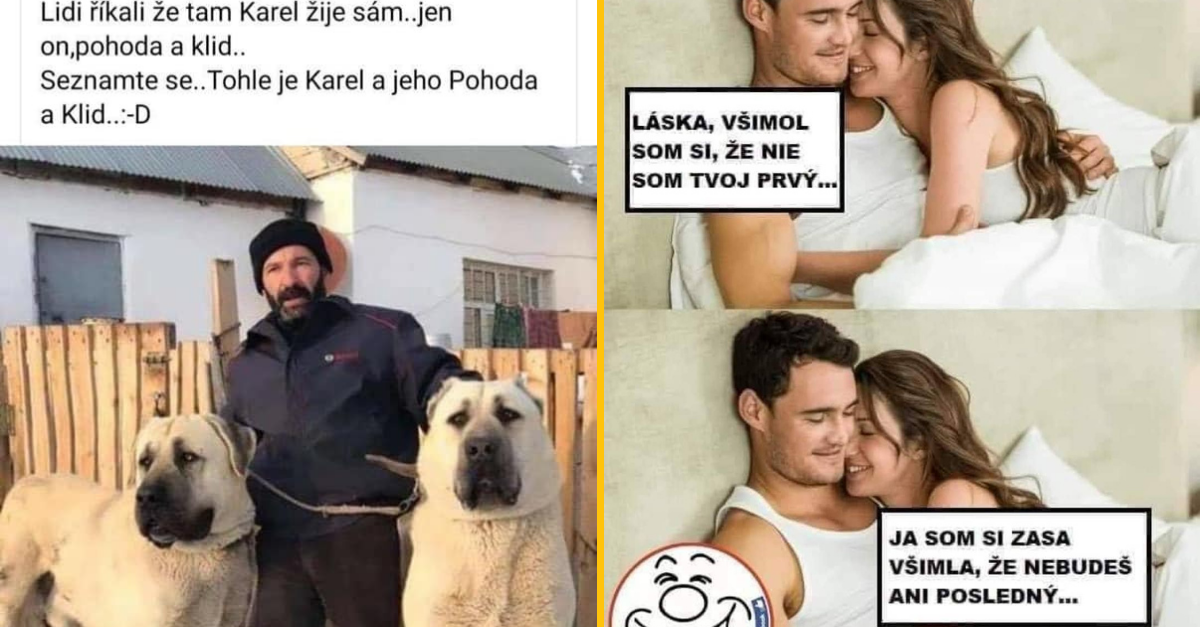 20+ Obrázkov: Všetko vtipné z internetu! #525 – Ako pes reaguje na rôzne zvuky a vtip so Zdenkou