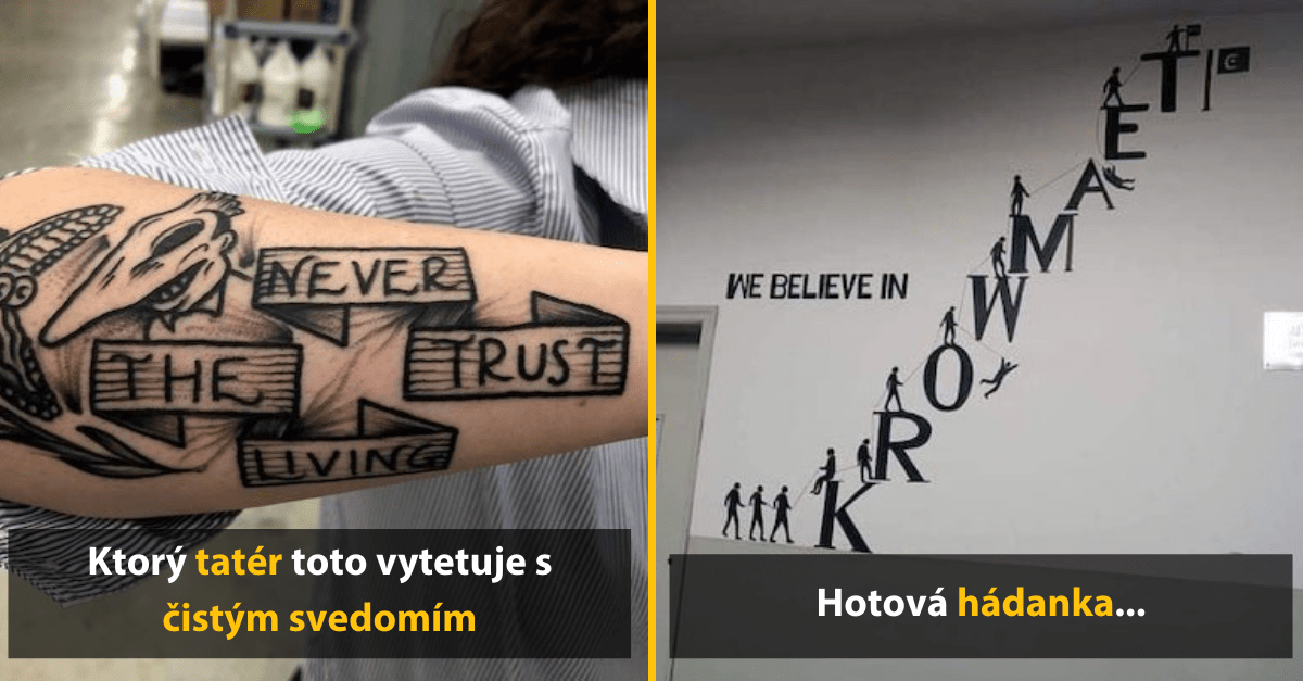 14 vtipných nepodarených textov, ktoré je takmer nemožné prečítať