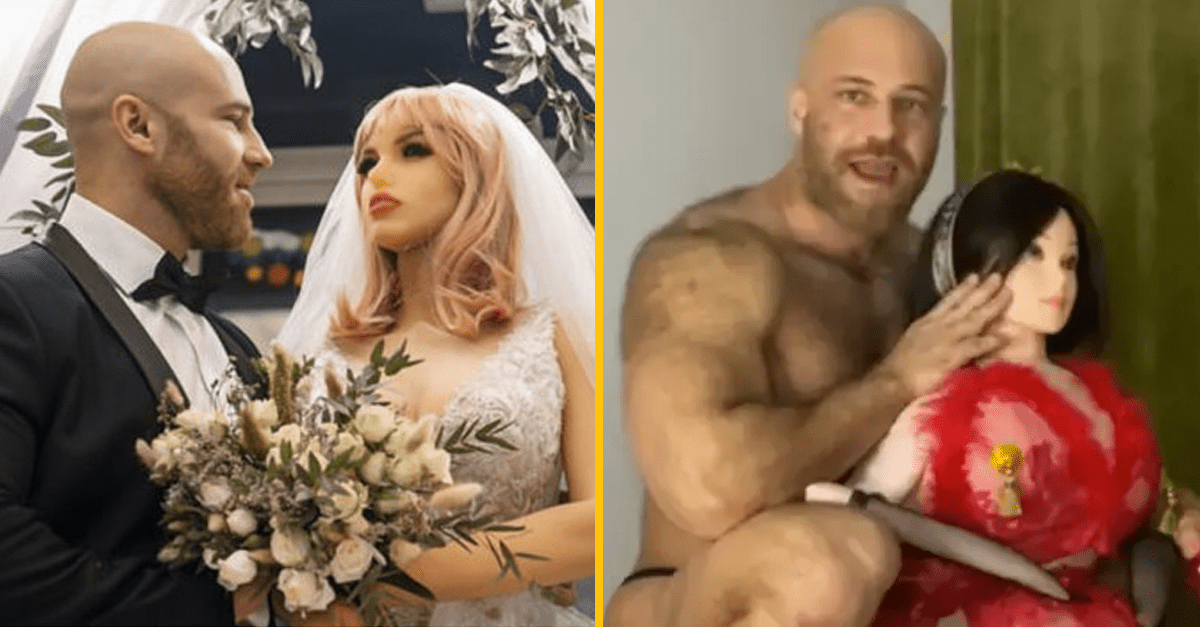 Kulturista sa rozviedol so svojou sexuálnou bábikou. Keď bola v servise, podviedol ju