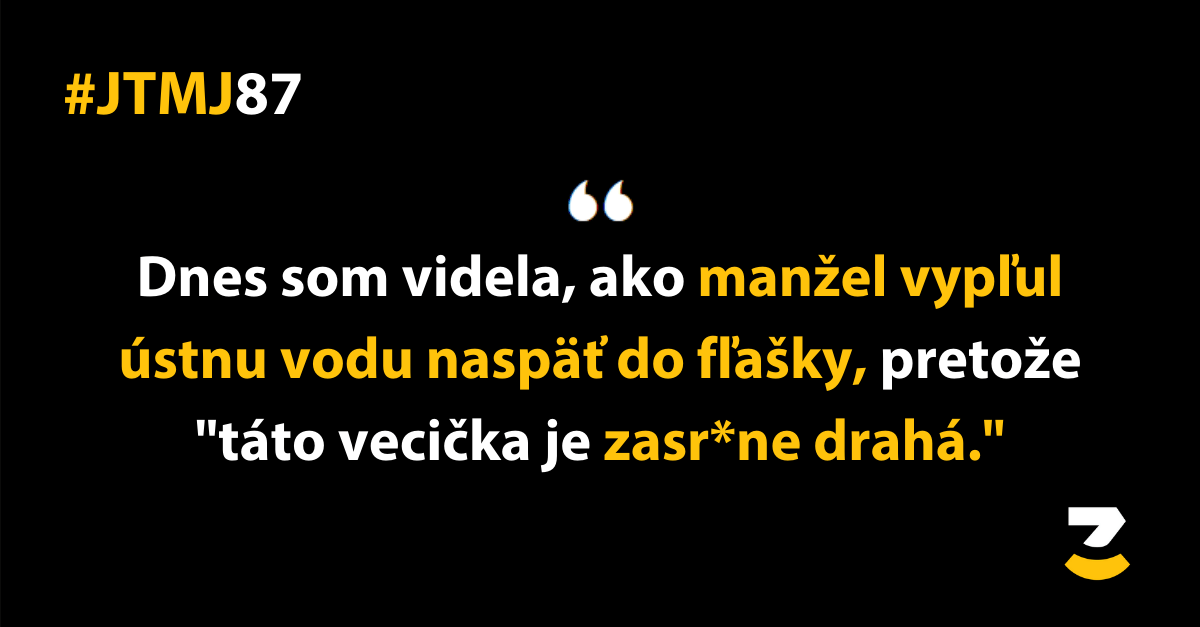 JTMJ: Príbehy, ktoré píše sám život #87