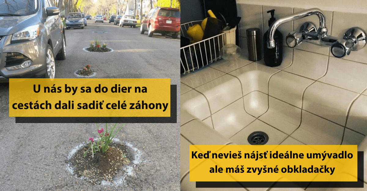 18 obrázkov, pri ktorých sa dá povedať, že každý problém sa dá vyriešiť humorne