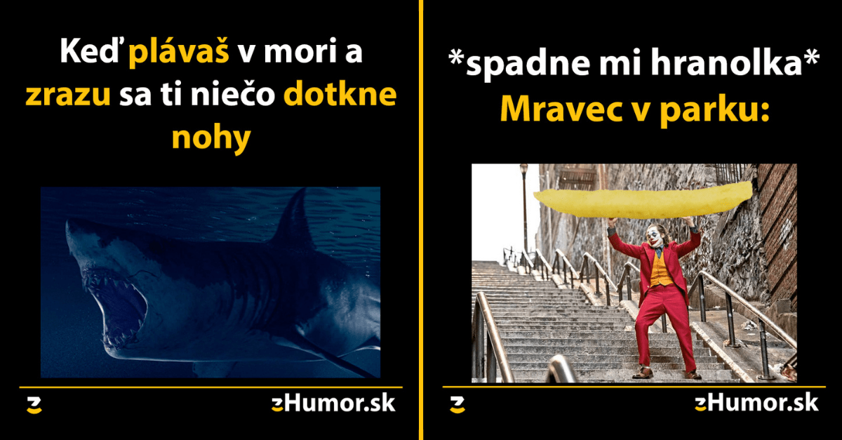 Zopár memečiek, ktoré vznikli, aby ti spríjemnili deň #1009 : Útok žraloka