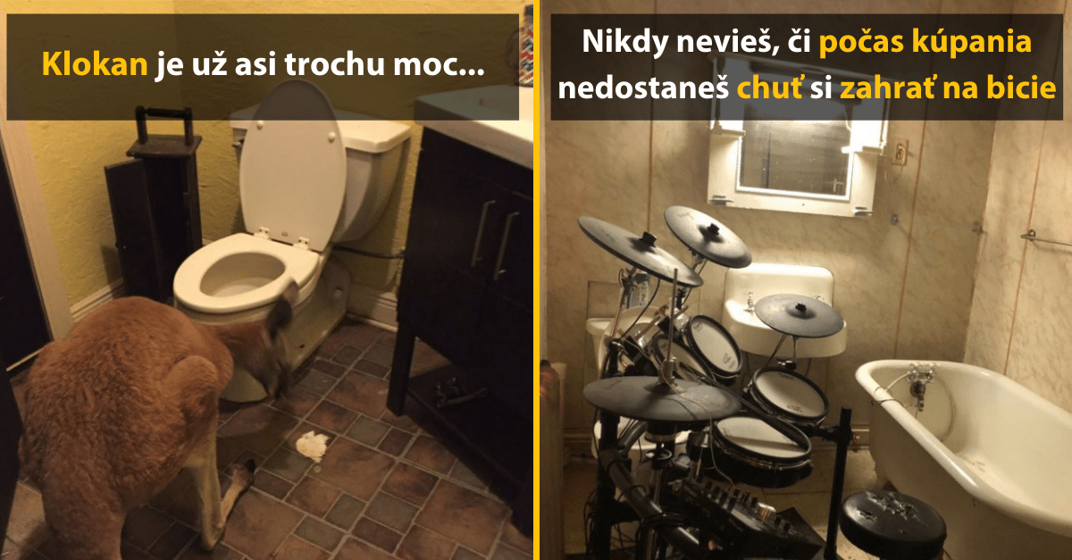 45 žien sa na internete podelilo o tie najdivnejšie veci, aké našli v pánskych kúpeľnách