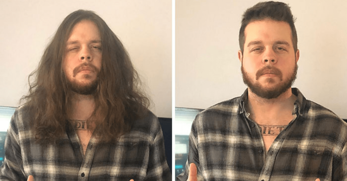 30 fotografií kedy ľudia radikálne zmenili účes pre dobrú vec – premeny z dlhých účesov na krátke