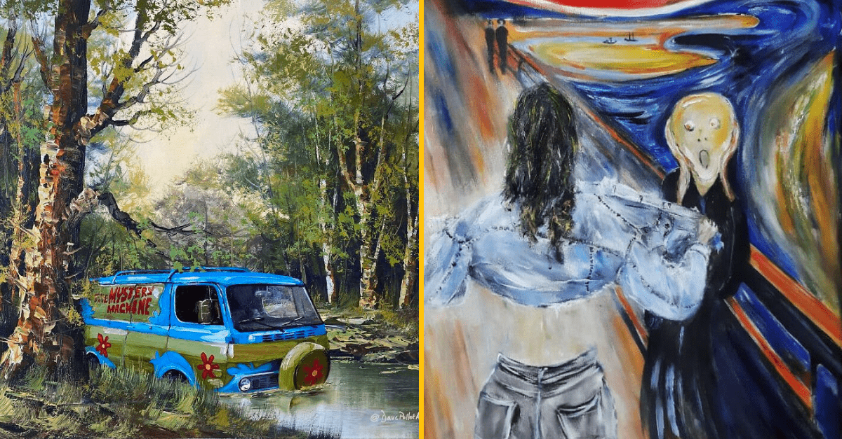 30 vtipných vylepšení starých malieb, ktorým ľudia dali nový dych