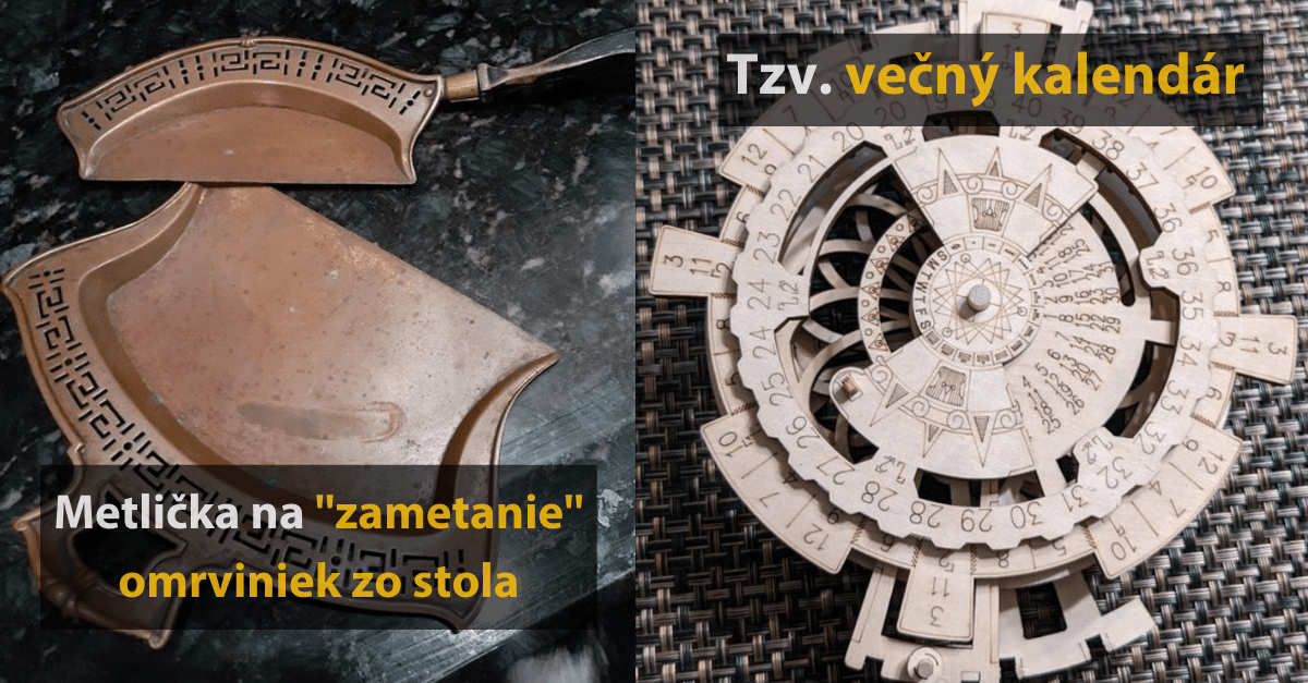 20 fotografií vecí a predmetov, ktorých význam alebo účel ľudia potrebovali vysvetliť