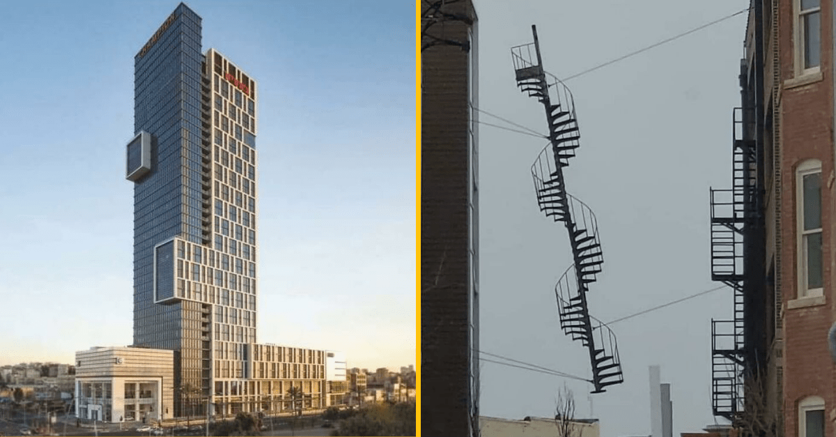 55 fotografií architektúry, ktoré vyzerajú tak trochu divoko a vyvolávajú otázky