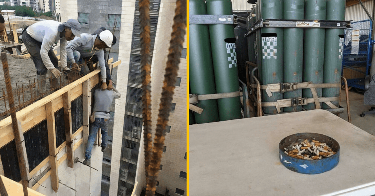 30 fotografických ukážok toho, ako by nemala vyzerať bezpečnosť pri práci