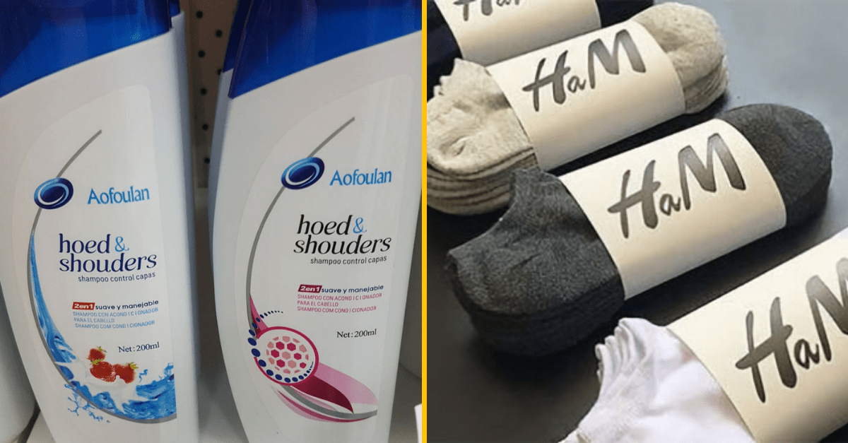 30+ komických kópií slávnych značiek, ktoré sa ľuďom podarilo objaviť