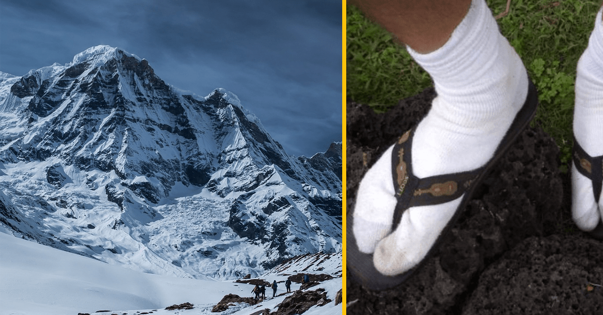 Český turista sa vydal do Álp v teniskách a kraťasoch. Musela ho zachraňovať horská služba